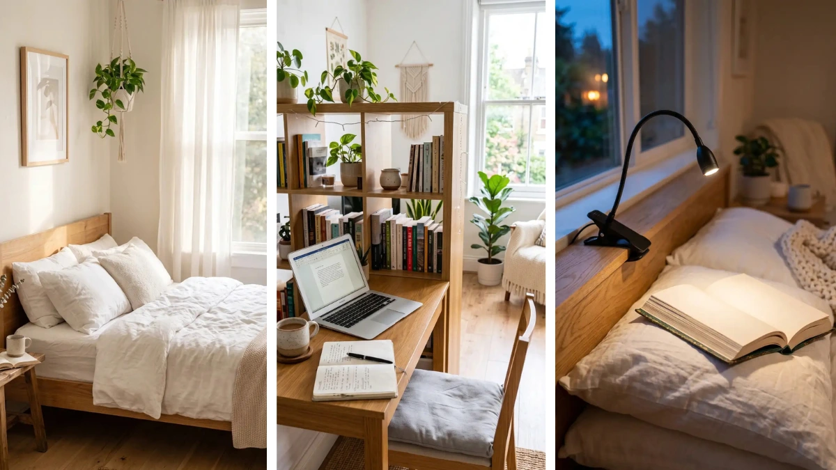 How To Fit A Desk And Bed In A Studio Apartment Without Crowding