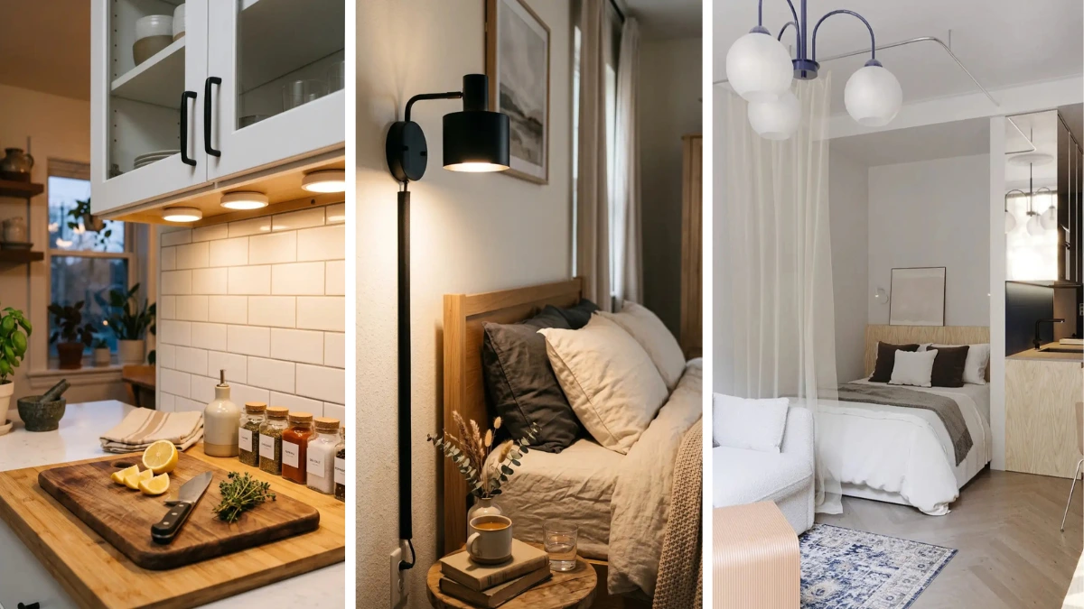How to Make a Small Space Feel Peaceful by Clearing Visual Noise