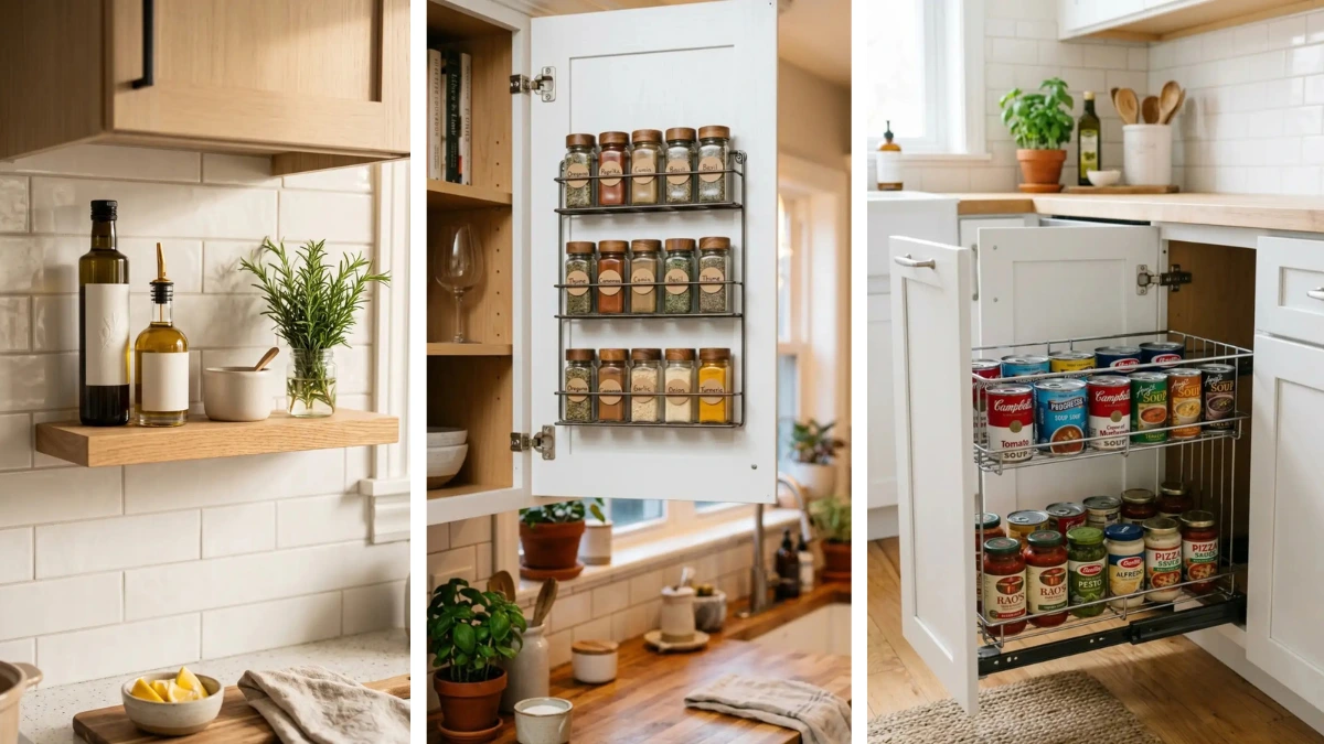 How To Organize A Tiny Kitchen When You Don’t Have A Pantry