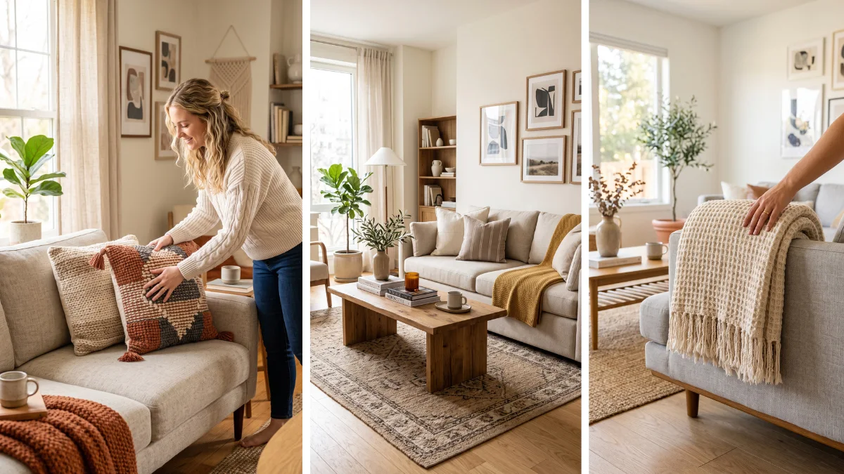How to Style a Sofa Bed So It Looks Like a Regular Couch Every Day