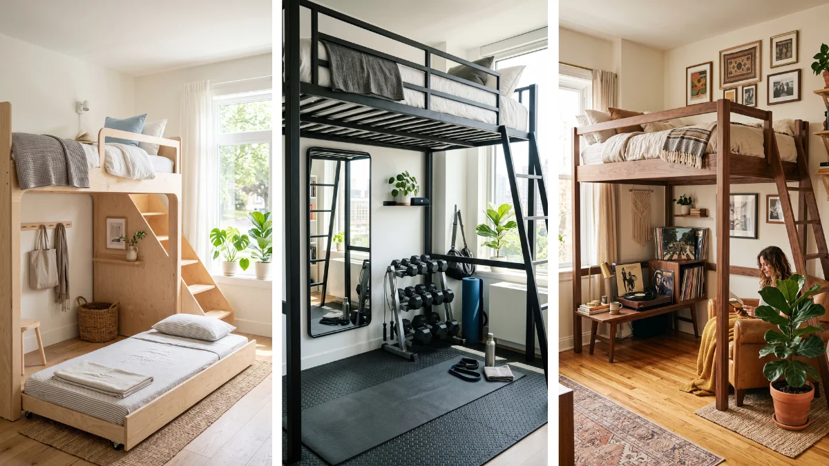 19 Loft Bed Ideas For Adults That Create Instant Floor Space