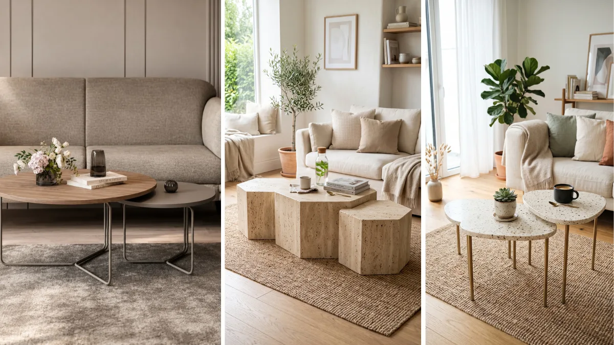 15 Nesting Coffee Table Ideas Small Space Homes Will Love