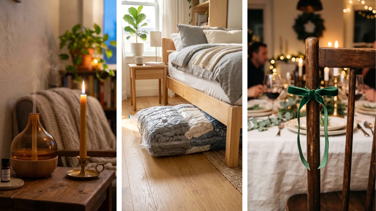 15 Smart Small Space Seasonal Decor Swaps That Save Storage
