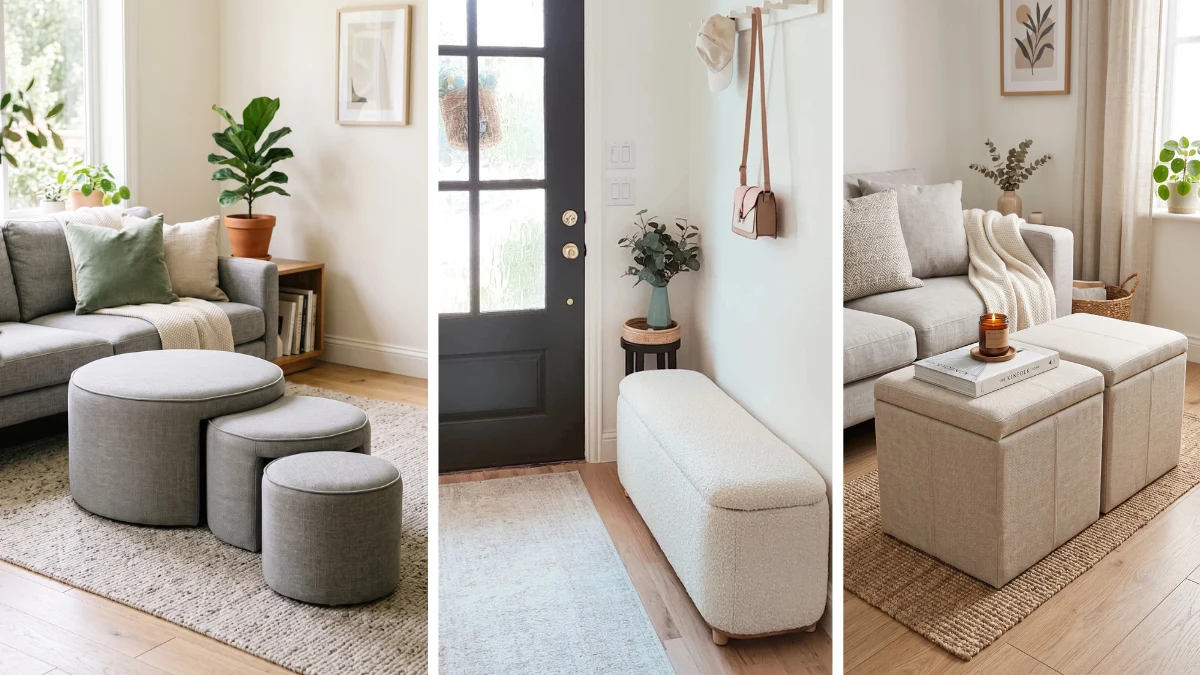 15 Storage Ottoman Ideas Small Living Room Spaces Will Love