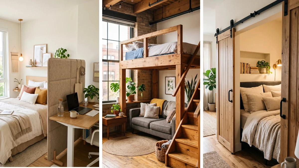 15 Smart Studio Apartment Sleeping Zone Ideas That Feel Private and Uncluttered